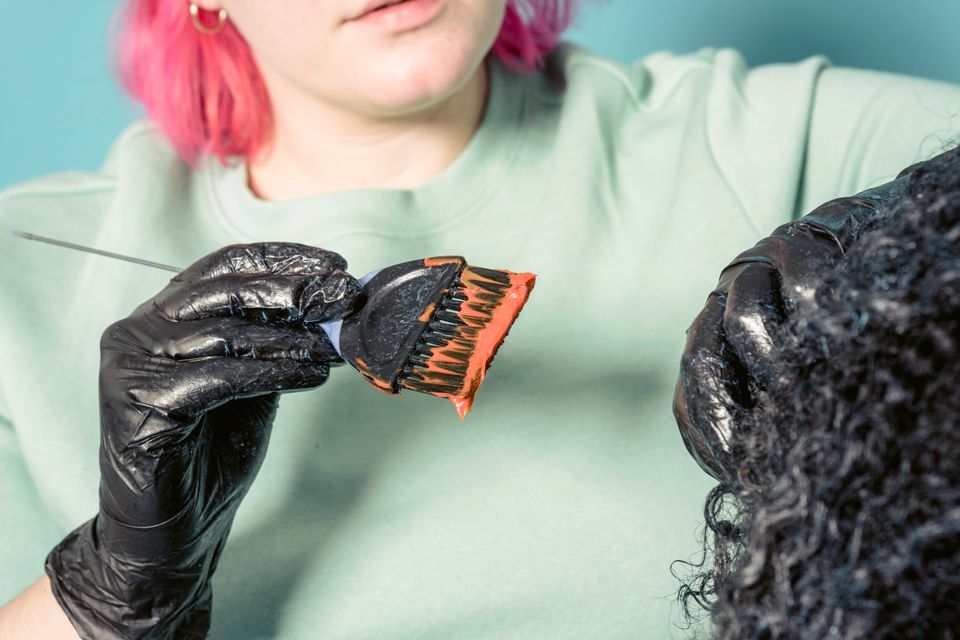 Aplicación de color y mechas